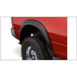 Bushwacker 50036-02 Extend-A-Fender Flares Rear Pair, Dodge Ram