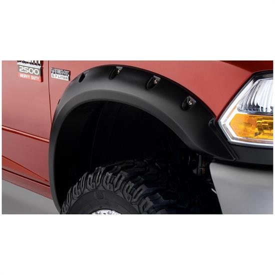 Bushwacker 50047-02 Pocket Style Fender Flares Front Pair, Ram