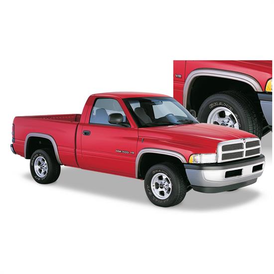 Bushwacker 50501-02 Street Style Fender Flares F/R Ram 1500-3500
