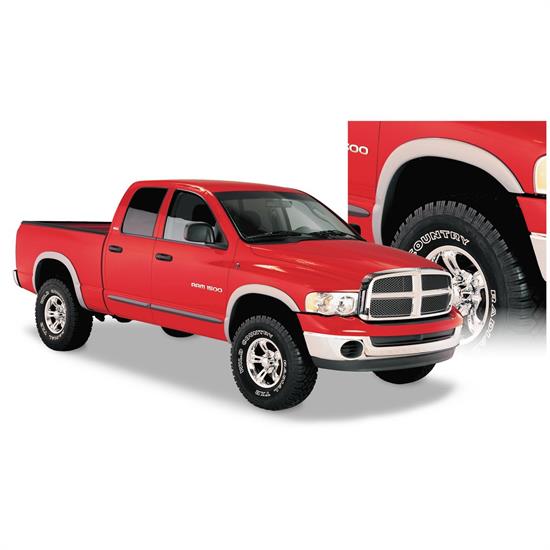 Bushwacker 50504-02 Street Style Fender Flares F/R Ram 1500-3500