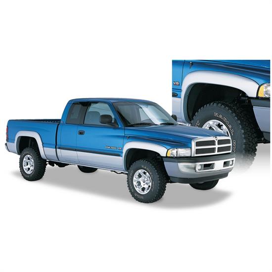Bushwacker 50903-02 OE Style Fender Flares F/R 4pc, Ram 1500-3500