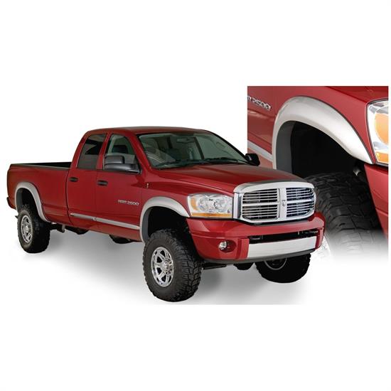Bushwacker 50904-02 Extend-A-Fender Flares F/R 4pc, Ram 1500-3500
