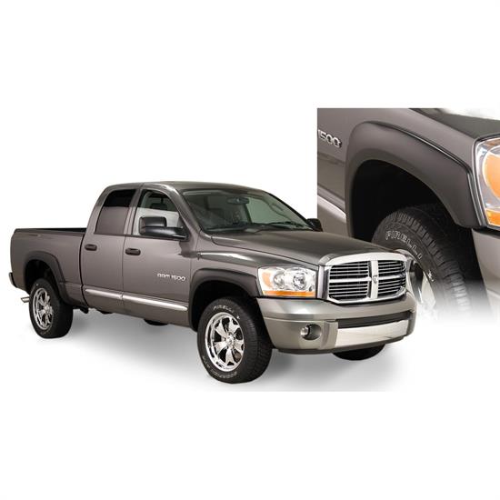 Bushwacker 50909-02 OE Style Fender Flares F/R 4pc, Ram 1500-3500