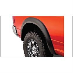 Bushwacker 50914-02 Extend-A-Fender Flares F/R Set/4, Ram 1500