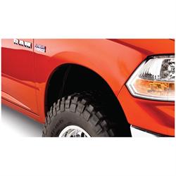 Bushwacker 50914-02 Extend-A-Fender Flares F/R Set/4, Ram 1500
