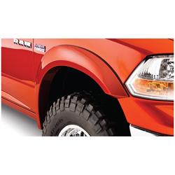 Bushwacker 50914-02 Extend-A-Fender Flares F/R Set/4, Ram 1500