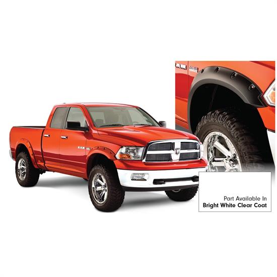 Bushwacker 50915-15 Pocket Painted Fender Flares F/R Ram 1500