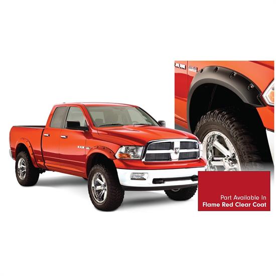 Bushwacker 50915-75 Pocket Painted Fender Flares F/R Ram 1500