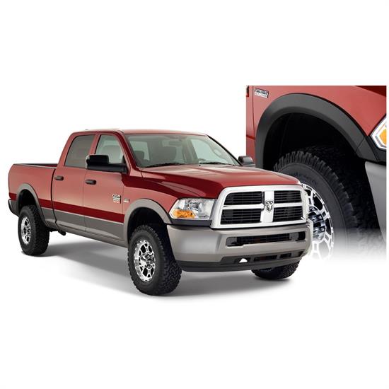 Bushwacker 50917-02 OE Style Fender Flares F/R Set/4, Dodge Ram