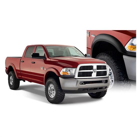 Bushwacker 50918-02 Extend-A-Fender Flares F/R Set/4, Dodge Ram