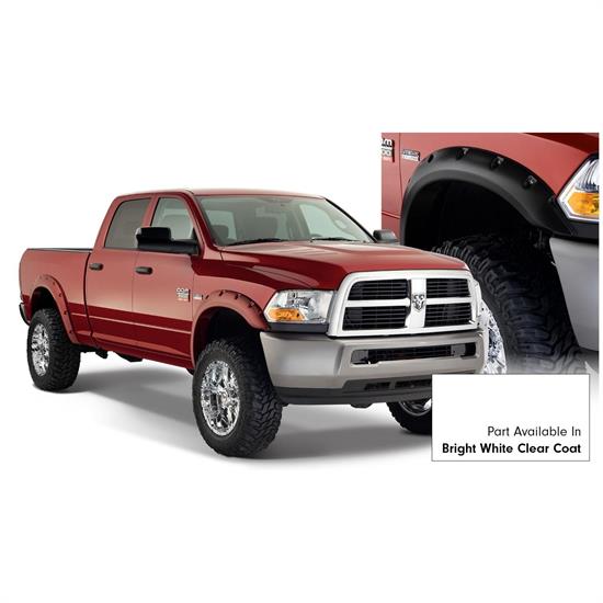Bushwacker 50919-15 Pocket Style Painted Fender Flares F/R Ram