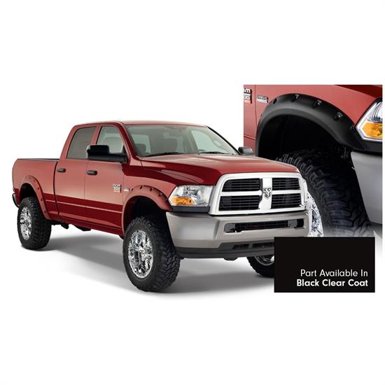 Bushwacker 50919-35 Pocket Style Painted Fender Flares F/R Ram