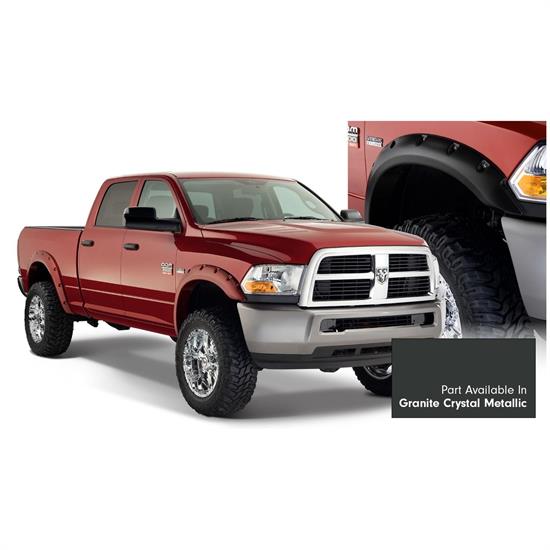 Bushwacker 50919-65 Pocket Style Painted Fender Flares F/R Ram