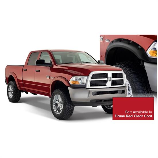 Bushwacker 50919-75 Pocket Style Painted Fender Flares F/R Ram