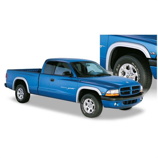 Bushwacker 51501-02 Street Style Fender Flares F/R 97-04 Dakota