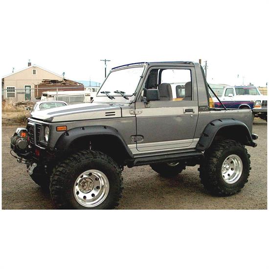 Bushwacker 60902-07 Pocket Style Fender Flares F/R 86-95 Samurai