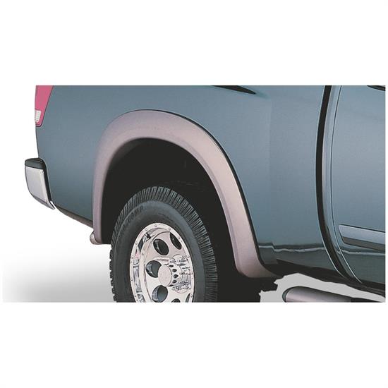 Bushwacker 70002-02 Extend-A-Fender Flares Rear Pair, 04-15 Titan