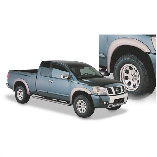 Bushwacker 70901-02 Extend-A-Fender Flares F/R Set/4, 04-15 Titan