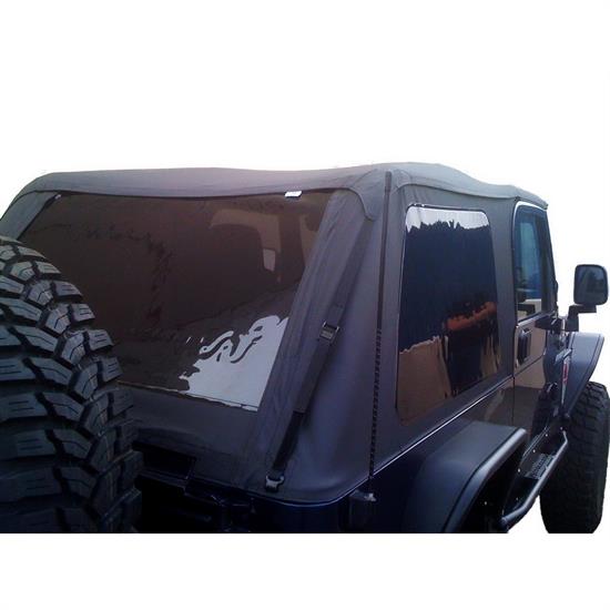 Rampage 109735 Frameless Soft Top Sailcloth Tinted Tj/Wrangler