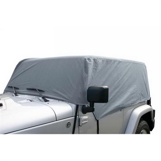 Rampage 1263 Cab Cover 4 Layer Gray, 2007-17 Jeep Wrangler