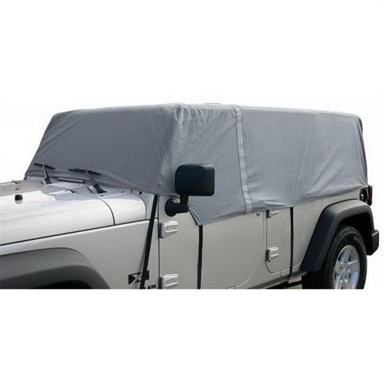 Rampage 1264 Cab Cover 4 Layer Gray, 2007-17 Jeep Wrangler
