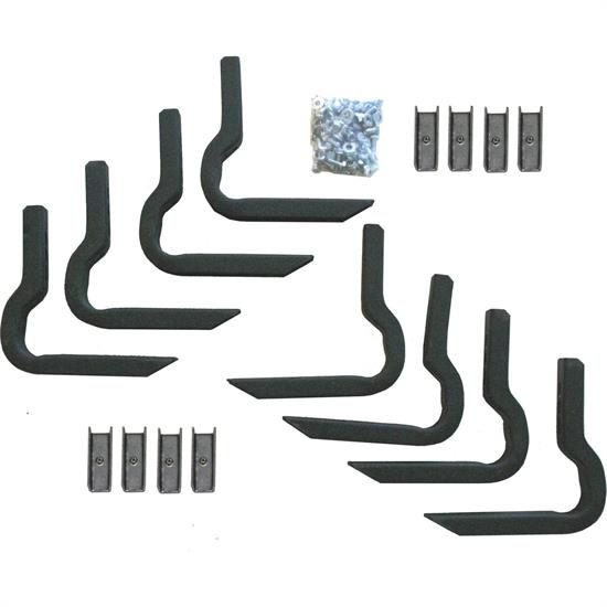 Rampage 14520 Side Bar Mounting Brackets, Chevy/GMC