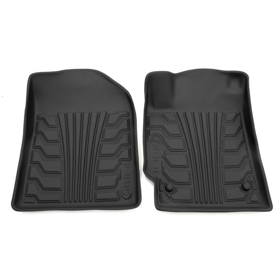 Rampage 4230610 Catch-It Floormat Black Front 07-17 Jeep Wrangler