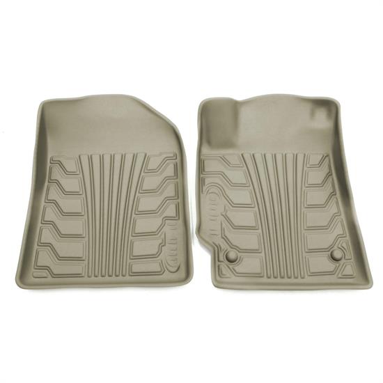 Rampage 4230650 Catch-It Floormat Tan Front, 07-17 Jeep Wrangler