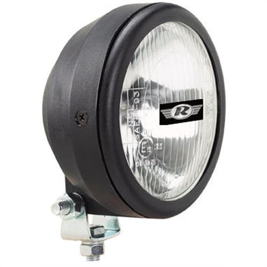 Rampage 5083052 Driving Lamp Round Glass Harness H3 Bulb 55 Watt