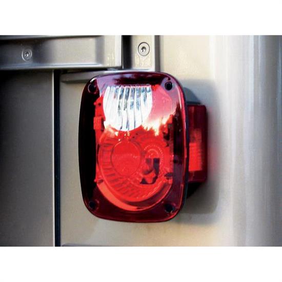 Rampage 5307 Diamond Brite Taillight Conversion Lens Only Jeep