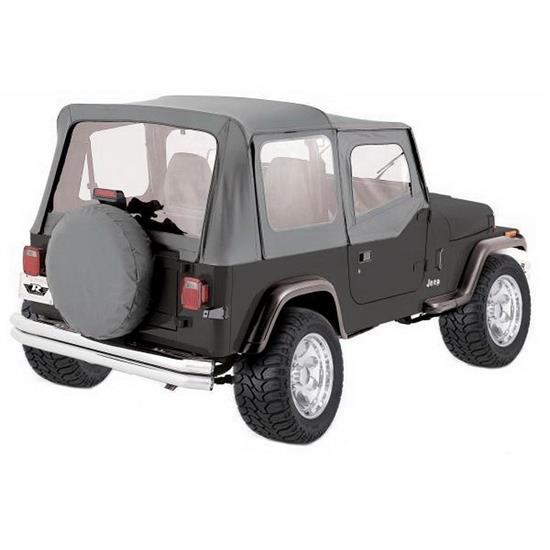 Rampage 68111 Complete Soft Top Soft Upper Doors CJ5/CJ7/Wrangler