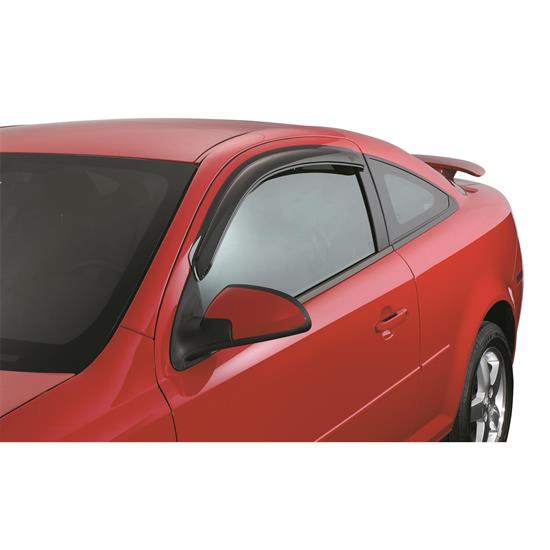 Rampage 6816 Ventvisor 2 Piece Front, 2007-17 Jeep Wrangler