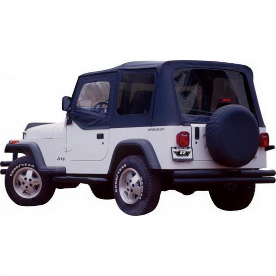 Rampage 68215 Complete Soft Top Upper Doors CJ5/CJ7/Wrangler