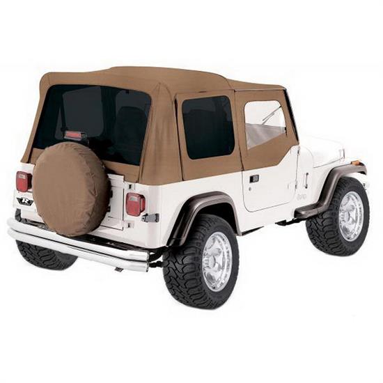 Rampage 68217 Complete Soft Top-Soft Upper Drs CJ5/CJ7/Wrangler