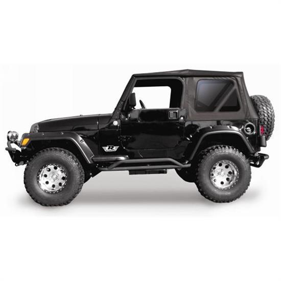 Rampage 68835 Complete Soft Top-Steel Doors Tinted Tj/Wrangler