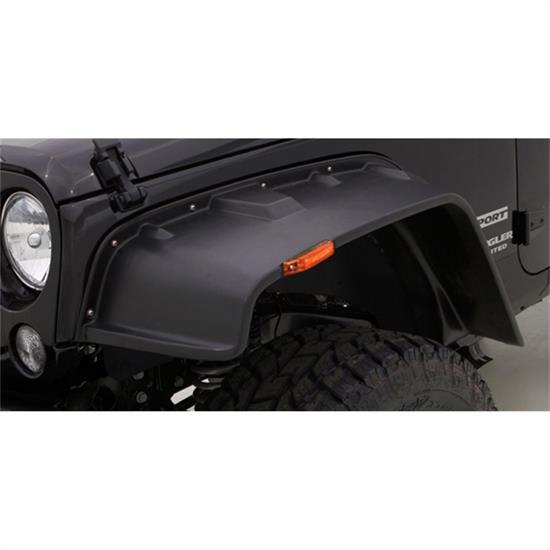 Rampage 7260630 Fender Flare Flat Polished Steel Bolts, Wrangler
