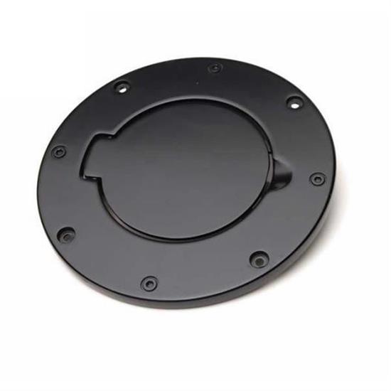 Rampage 75006 Billet Fuel Door Cover Off Road No-Lock Tj/Wrangler