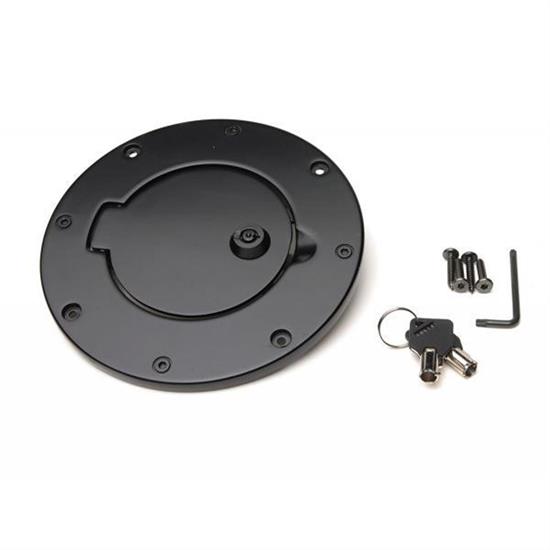 Rampage 85007 Billet Fuel Door Cover Off Road Wrangler