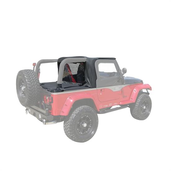 Rampage 994015 Soft Cab Top-Soft Top Tonneau Cover, Tj/Wrangler