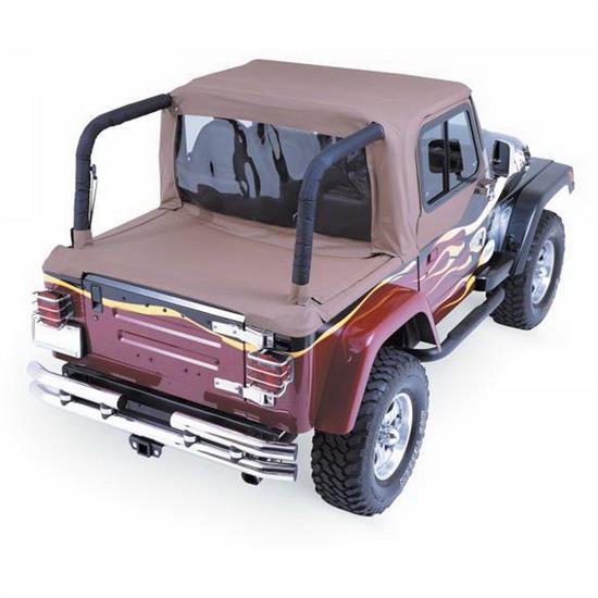 Rampage 994017 Soft Cab Top-Soft Top Tonneau Cover Tj/Wrangler