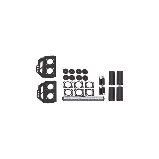 Rampage 9950910 TrailRam Side Extensions Black, Wrangler