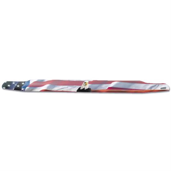 Stampede 312-30 Vigilante Hood Protector American Flag/Eagle Ford