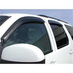 Stampede 6066-2 Tape-Onz Sidewind Deflector. Smoke, Chevy/GMC
