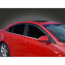 Stampede 6094-2 Tape-Onz Sidewind Deflector 4 pc. Smoke, Cruze