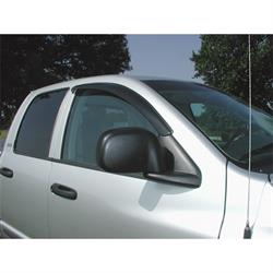 Stampede 6158-2 Tape-Onz Sidewind Deflector. Smoke, Mark LT/F-150