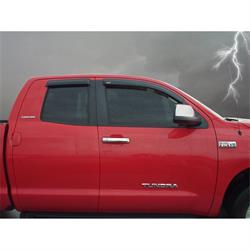 Stampede 6349-2 Tape-Onz Sidewind Deflector. Smoke 07-17 Tundra