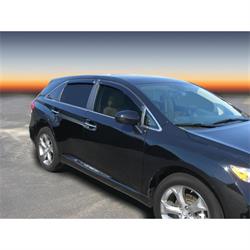 Stampede 6363-2 Tape-Onz Sidewind Deflector. Smoke 09-17 Venza