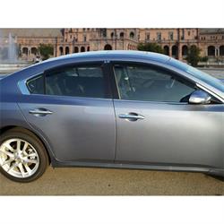 Stampede 6439-2 Tape-Onz Sidewind Deflector. Smoke 09-15 Maxima