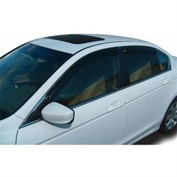 Stampede 6725-2 Tape-Onz Sidewind Deflector. Smoke 08-12 Accord