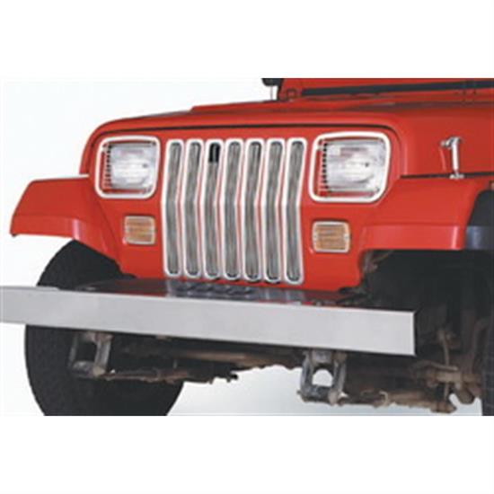 Smittybilt 7509 Chrome Grille Insert